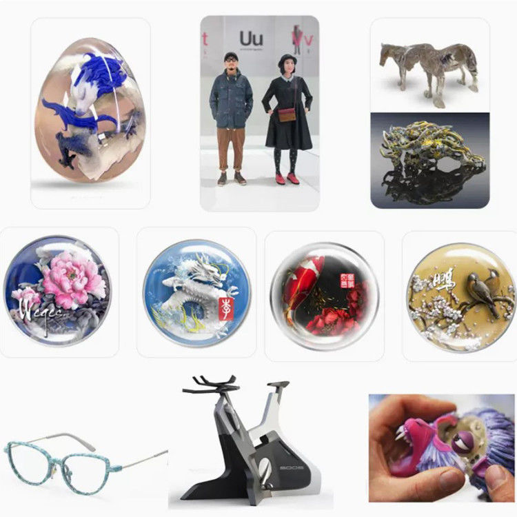 Custom Full Color 3D Printing Rapid Prototyping With Plastic Material