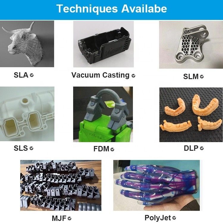 High Resolution Multicolor 3D Printing Service | Medical Applications with SLM Process