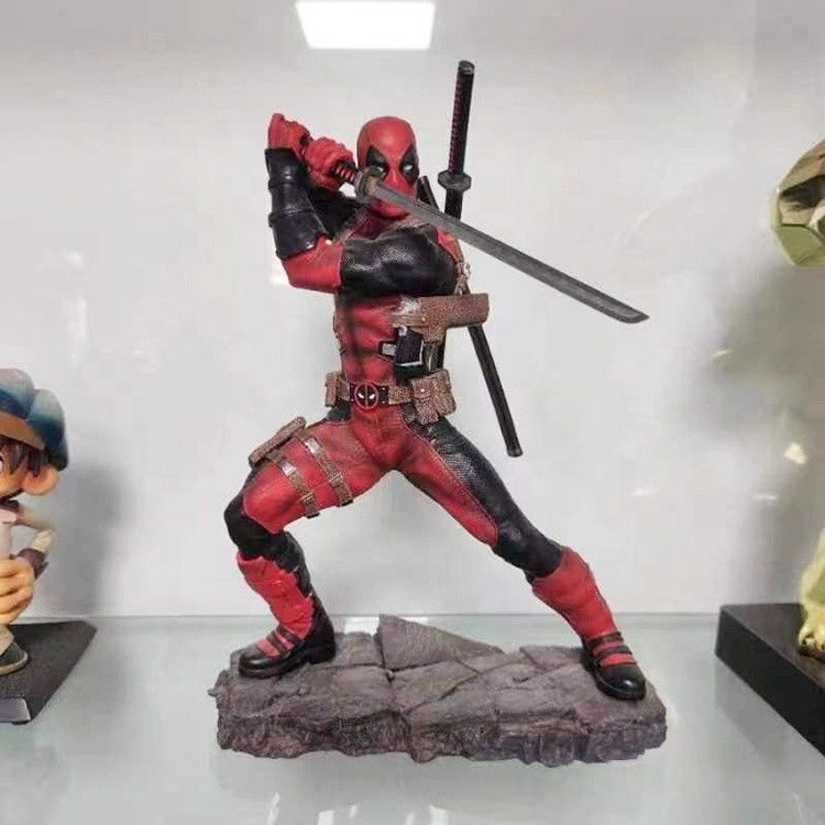High-Quality Deadpool Resin Model Prototypes | Custom SLA 3D Printing & Vacuum Casting